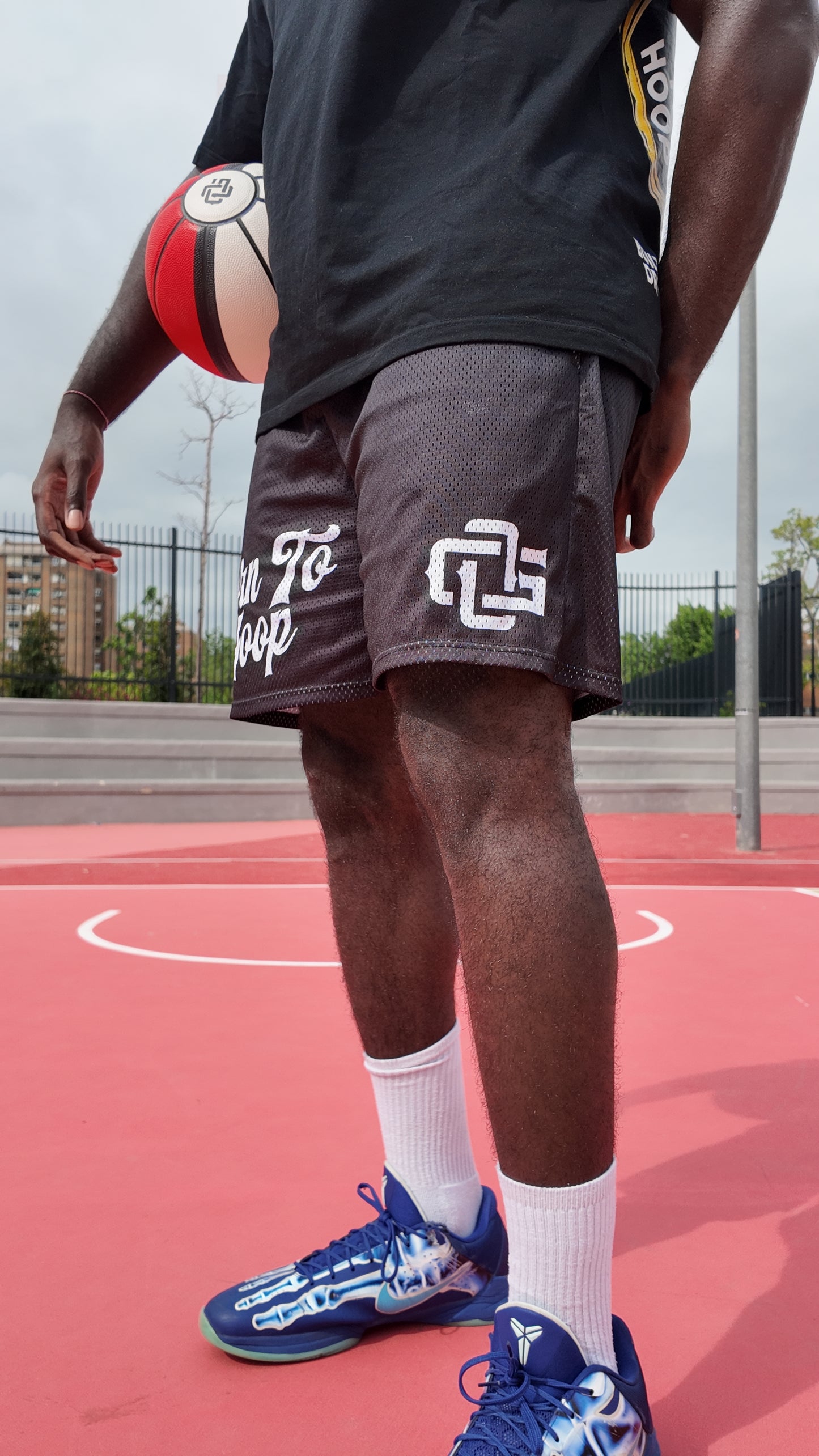PANTALONES OG HOOPERS NEGROS